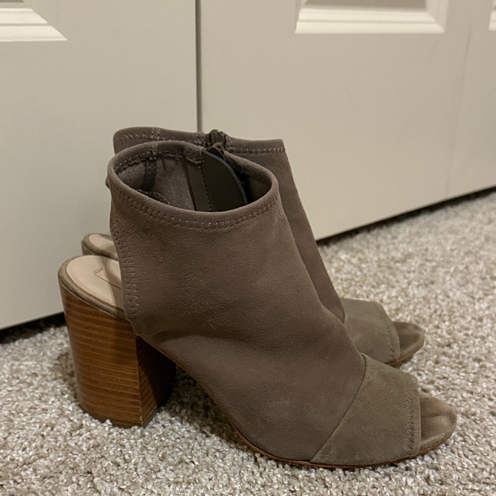 ALDO Barefoot Peep Toe Heel Booties